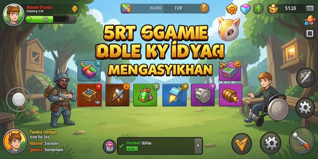 Tampilan gameplay 5RT yang menarik dan membuat ketagihan.