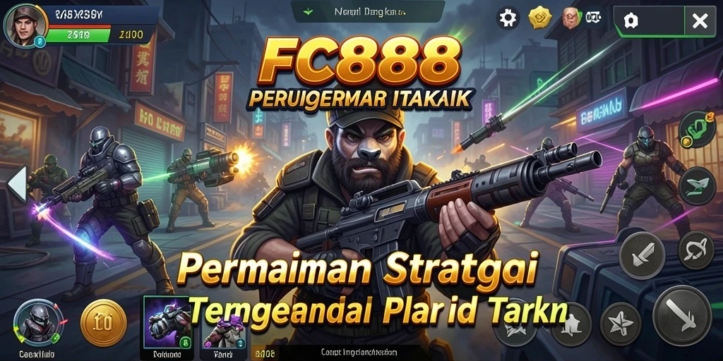 Screenshot gameplay FC888 yang menunjukkan aksi strategi yang mendebarkan.