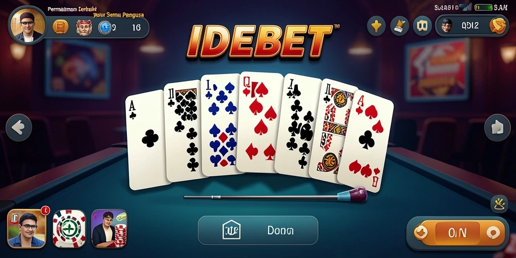 Gameplay Domino yang menarik dan interaksi dengan pemain lain.
