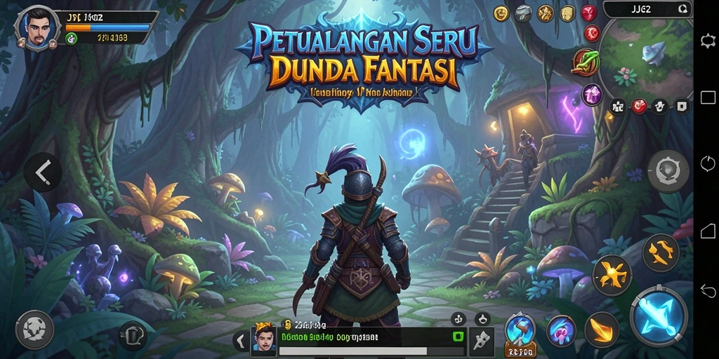 Tampilan gameplay petualangan seru di JJ62 yang menantang.