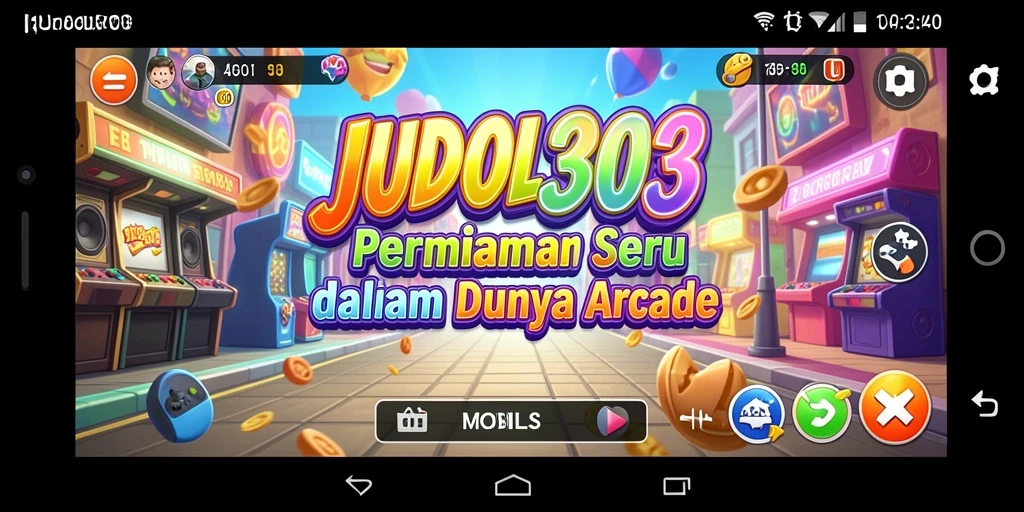 Tangkapan layar JUDOL303 menampilkan aksi seru dalam permainan Arcade.