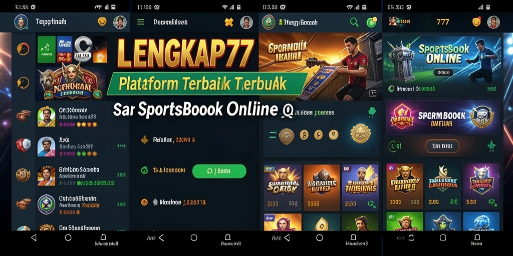 Tampilan gameplay seru dari LENGKAP777 saat bertaruh.