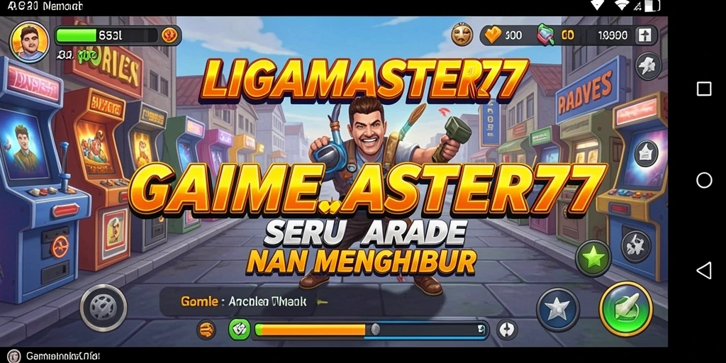 Gameplay seru dan menantang di LIGAMASTER77.