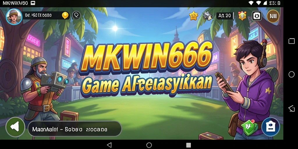 Tampilan utama gameplay MKWIN666 yang seru dan penuh tindakan.