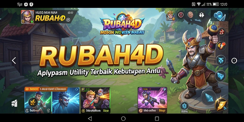 Tampilan utama RUBAH4D yang informatif dan mudah digunakan.