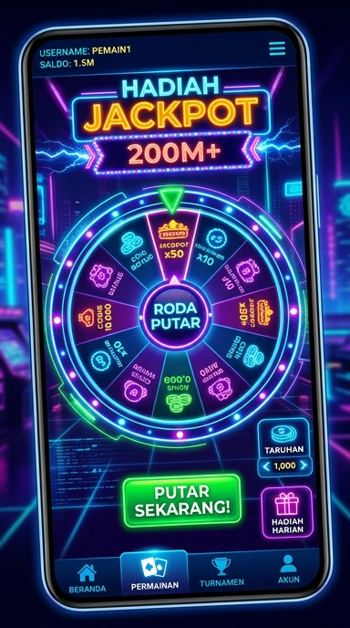 Tampilan aplikasi d200m dengan berbagai pilihan aplikasi menarik.